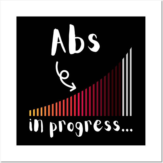 Abs in progress incomplete Wall Art by BalmyBell